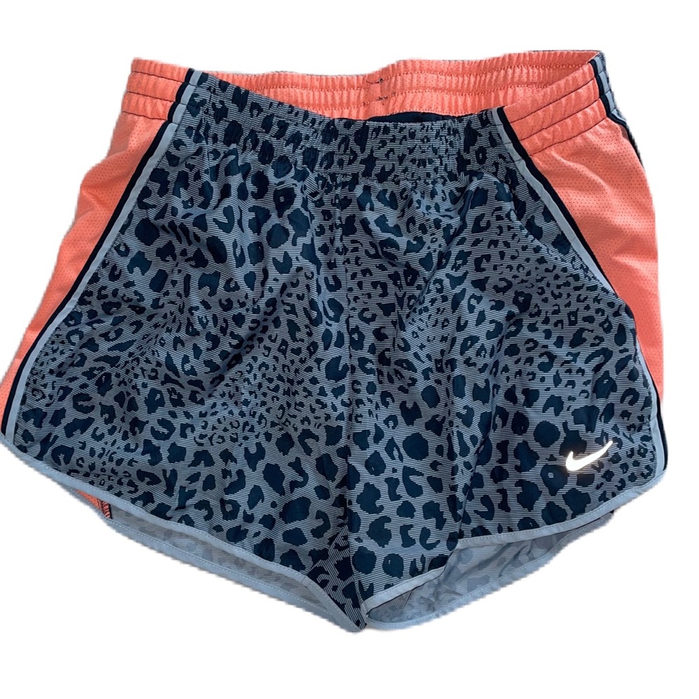Cheetah print Nike dri-fit shorts